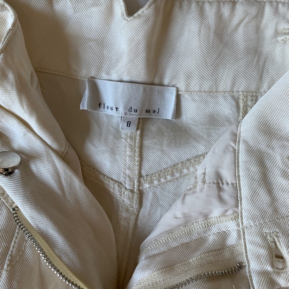 SOLD 🪩 FLEUR DU MAL Satin Twill Trouser - Picture 5 of 5